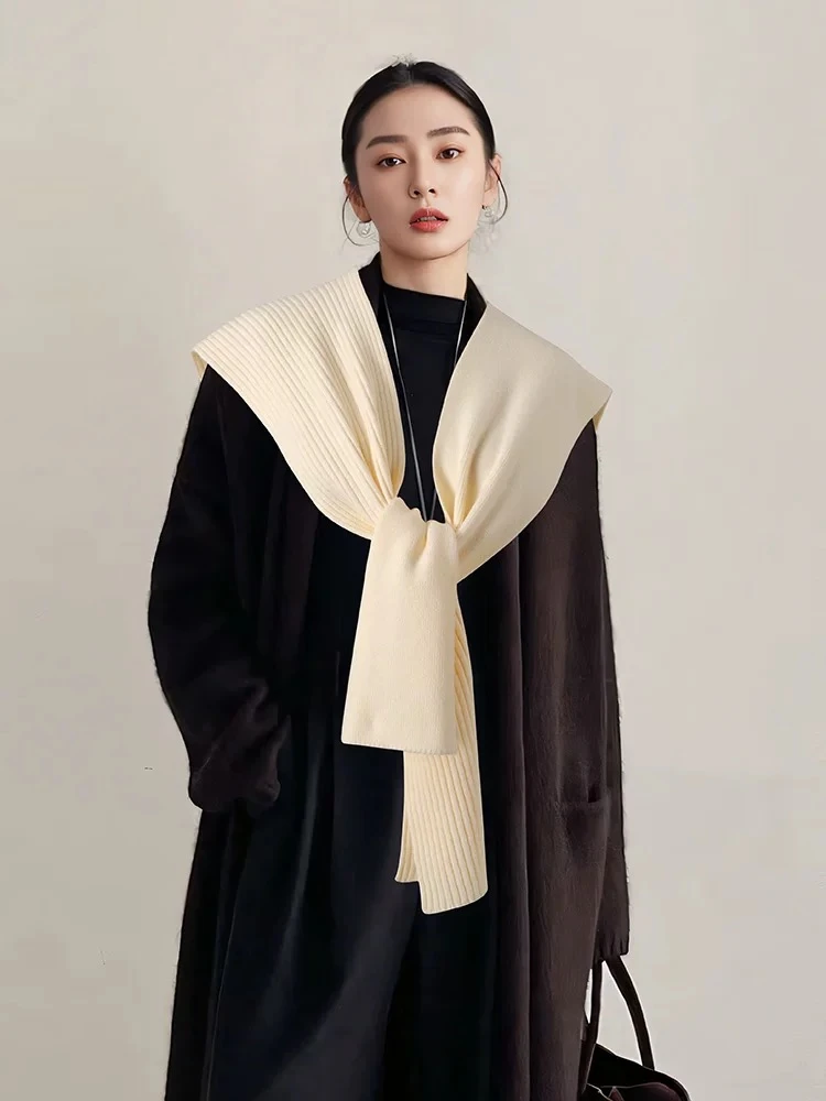 披肩春秋冬高品质外搭2025针织围巾