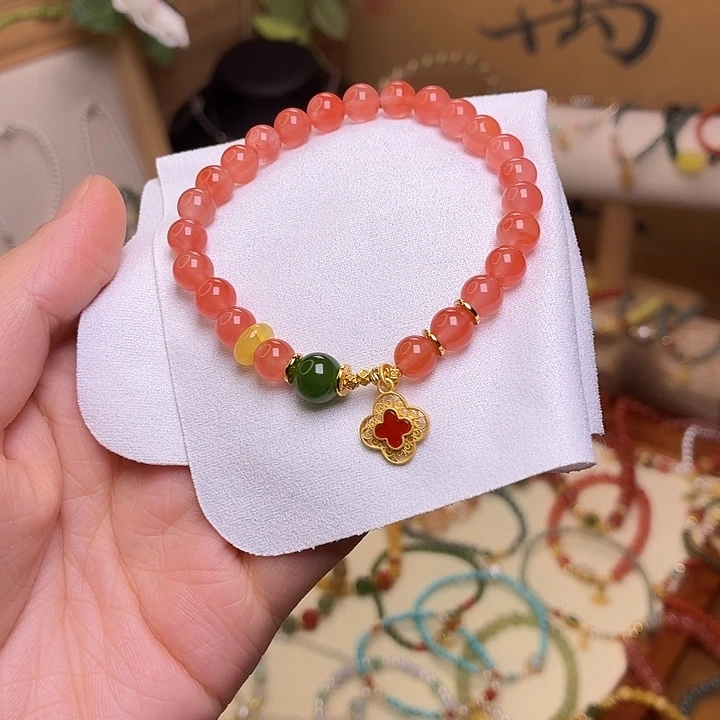 手链未镶嵌南红玛瑙手链
