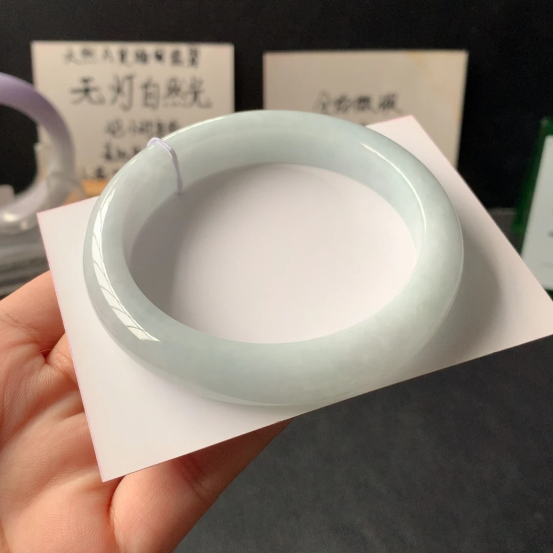 翡翠未镶嵌手镯33号59.4-12-8.9