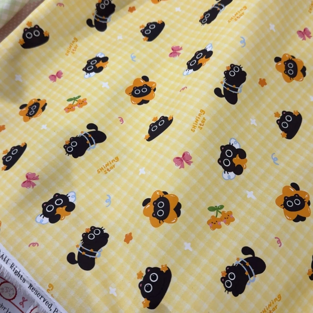 棉纯棉斜纹纱卡1米价X1.48米宽C跨年福利