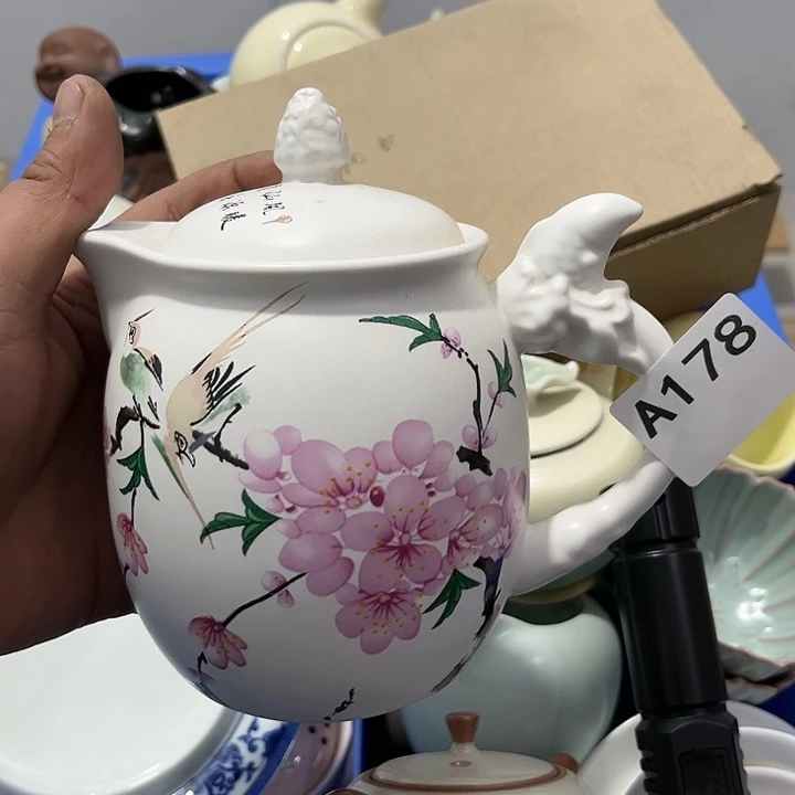 茶具默认微瑕瓷器、茶具、壶、摆件，介意勿拍