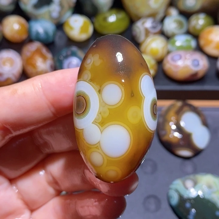 未镶嵌玛瑙/玉髓珠宝半成品101