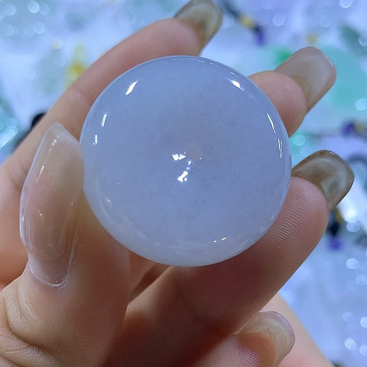 翡翠未镶嵌颈饰天然翡翠A货吊坠