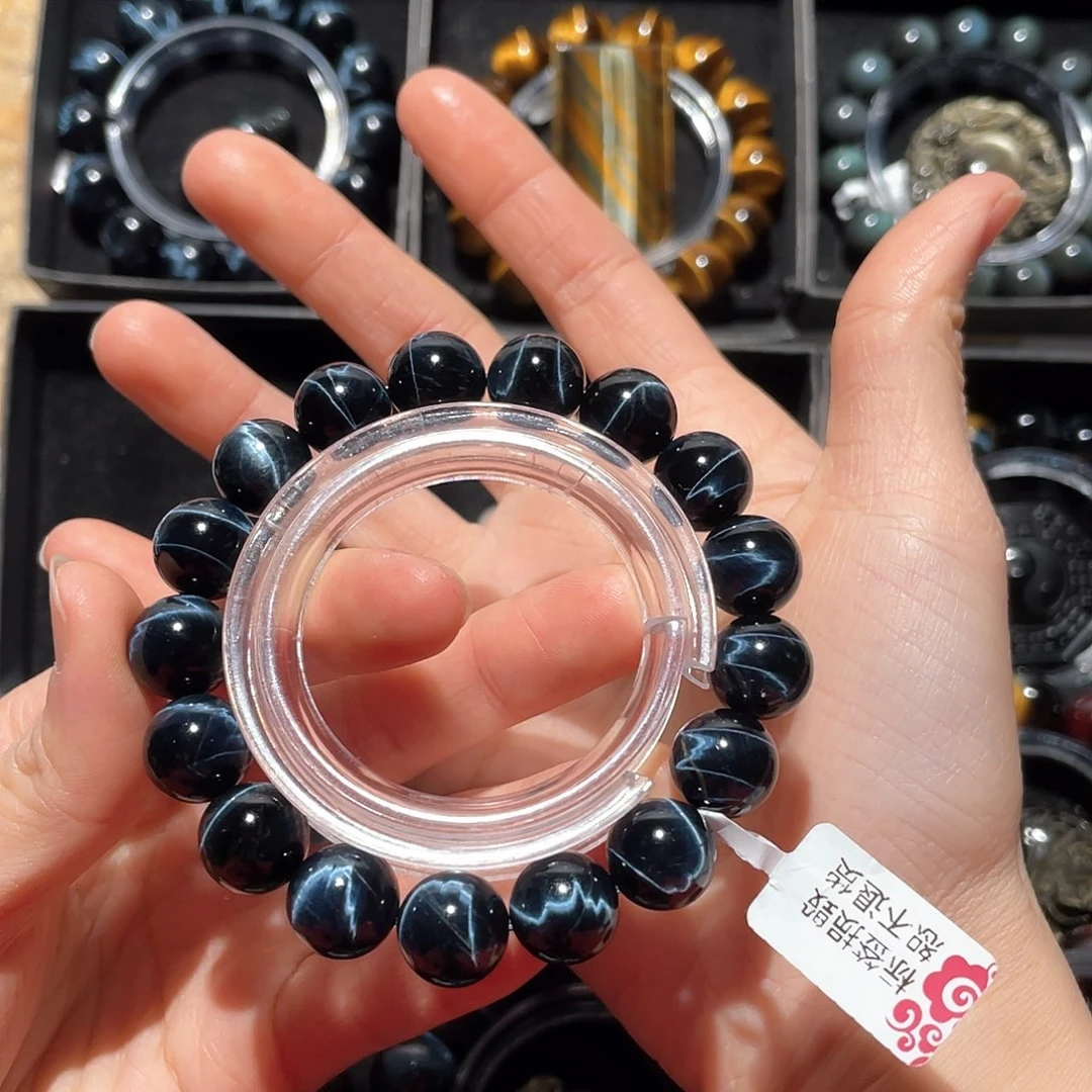 木变石（虎睛石）手链未镶嵌沐*殇