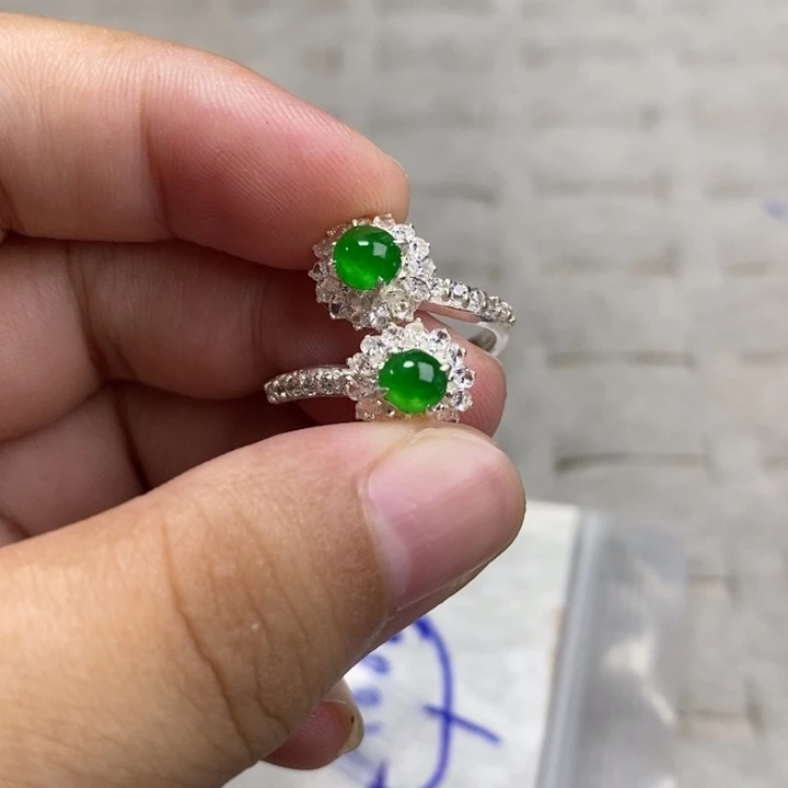 翡翠未镶嵌挂件翡翠冰种