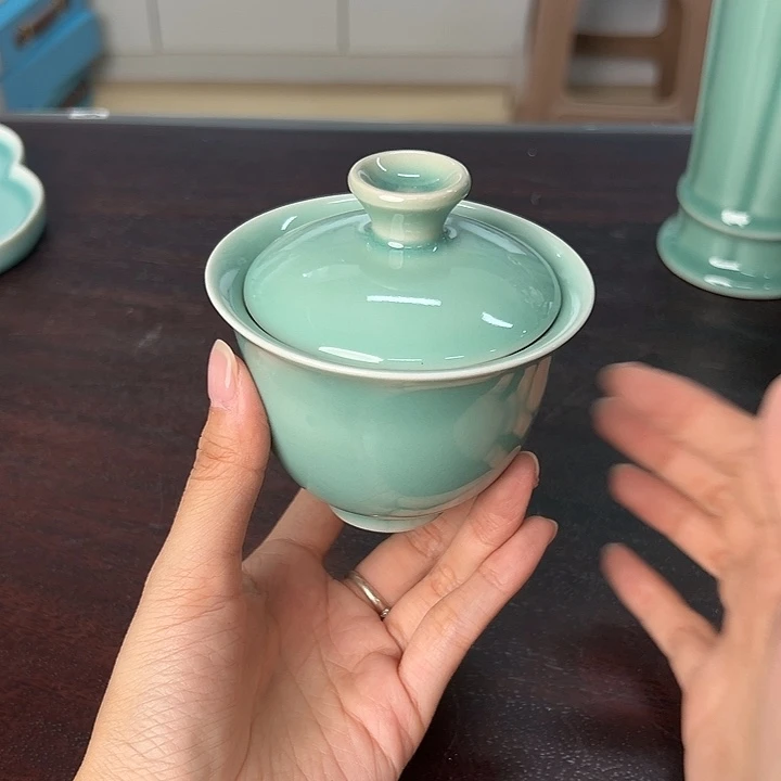 小米茶器龙泉云间青瓷
