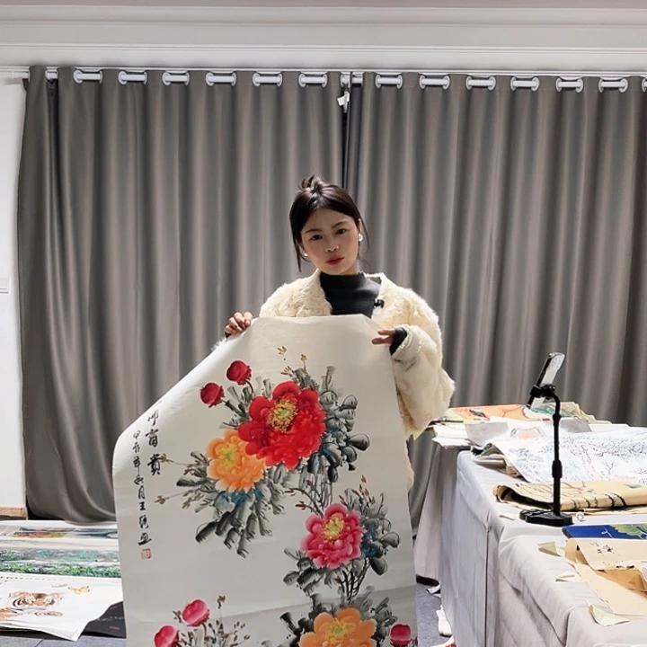 国画纯手绘图纯手绘