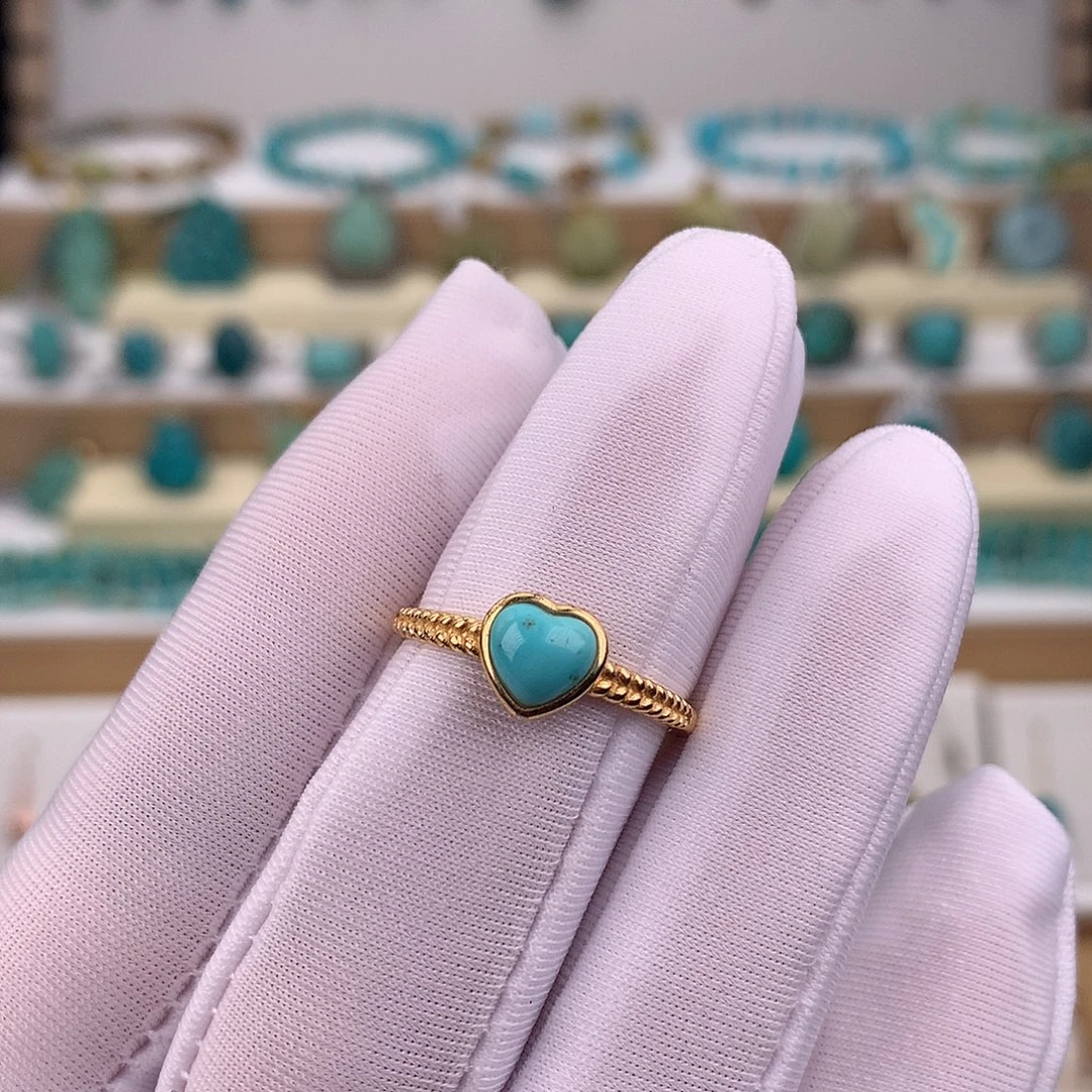 绿松石未镶嵌戒指