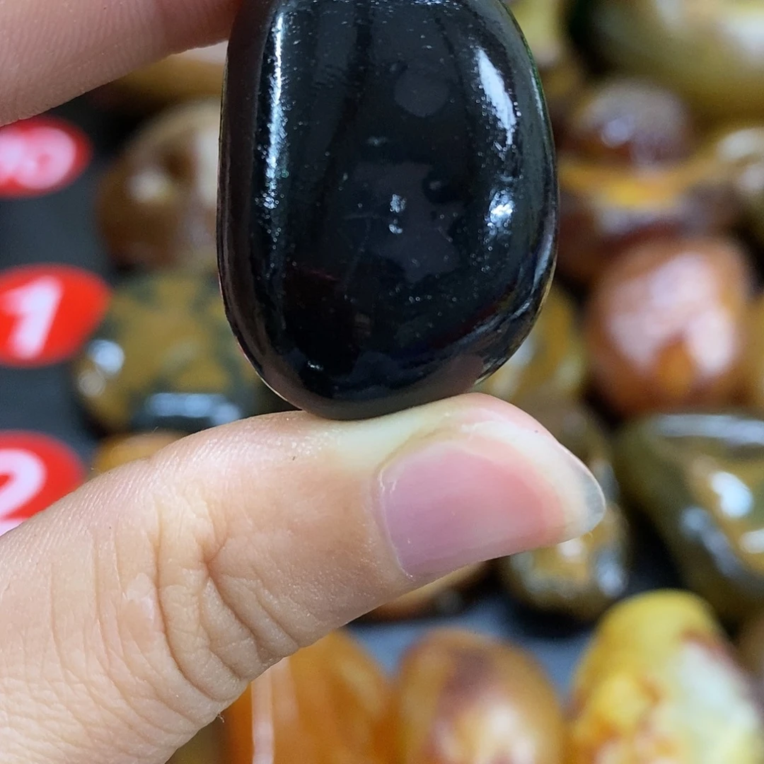 玛瑙/玉髓未镶嵌手把件