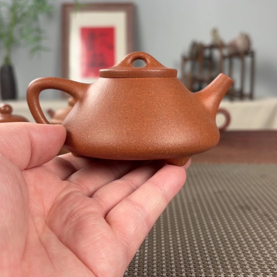 紫砂茶壶黄龙山原矿紫砂壶200