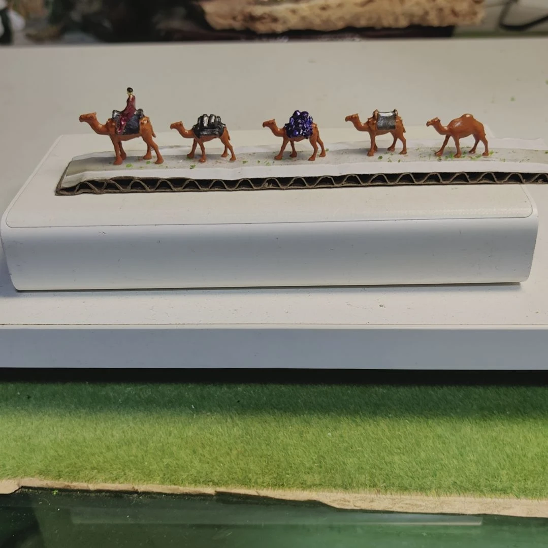 独***行铜盆景假山摆件造景摆件