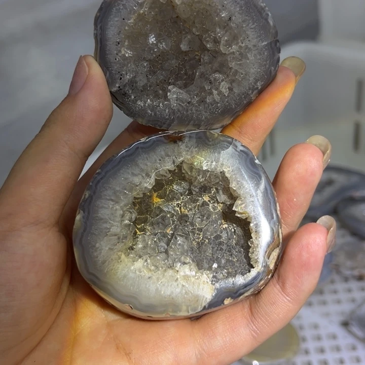 发饰水晶未镶嵌白晶盆