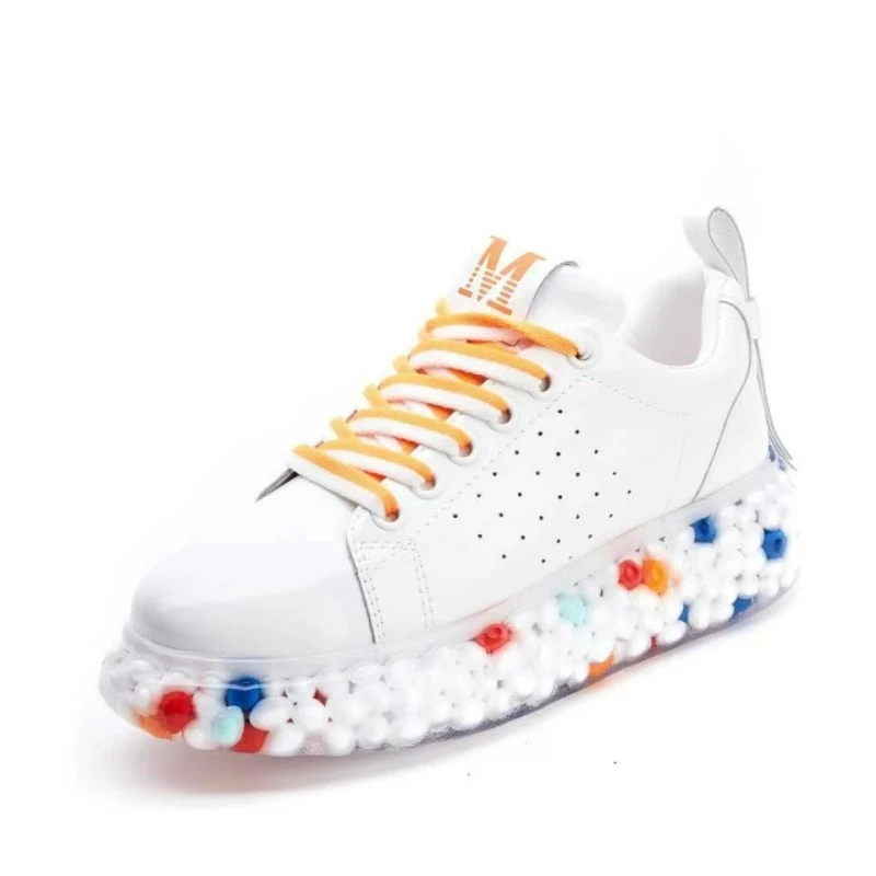 【139-3-炫酷桔】女款秋季爆款时尚百搭运动休闲鞋[小薇]