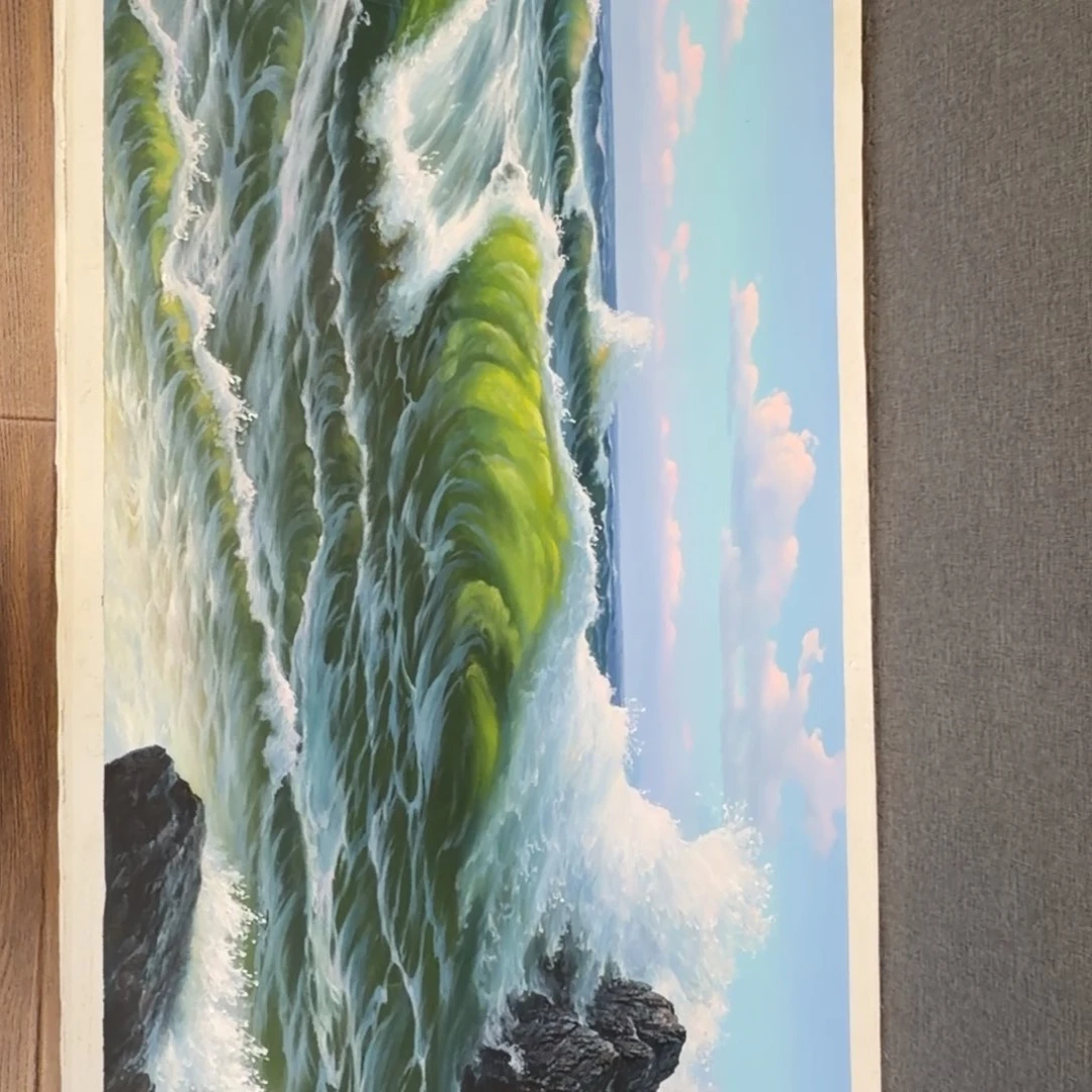油画我的小可爱小可爱们要