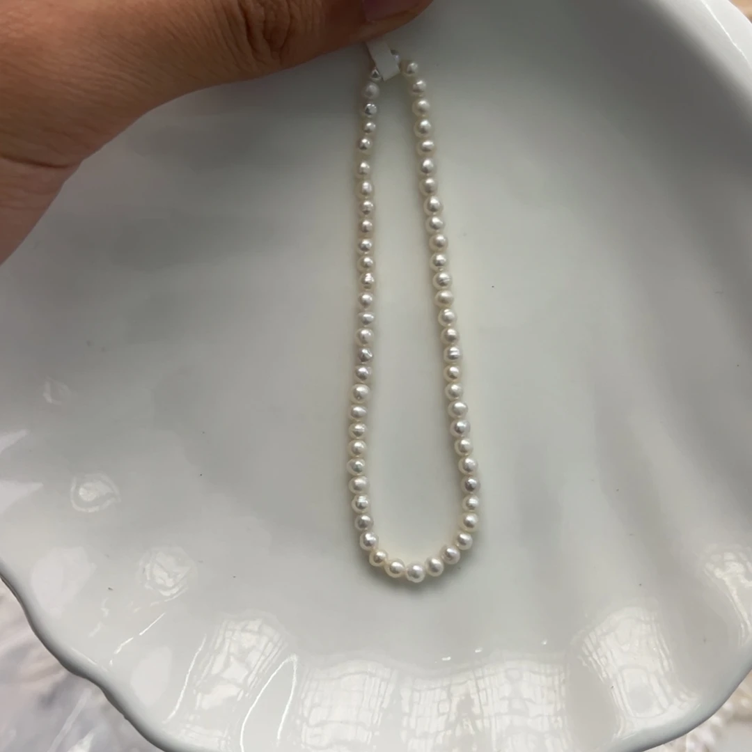 淡水珍珠颈饰未镶嵌1