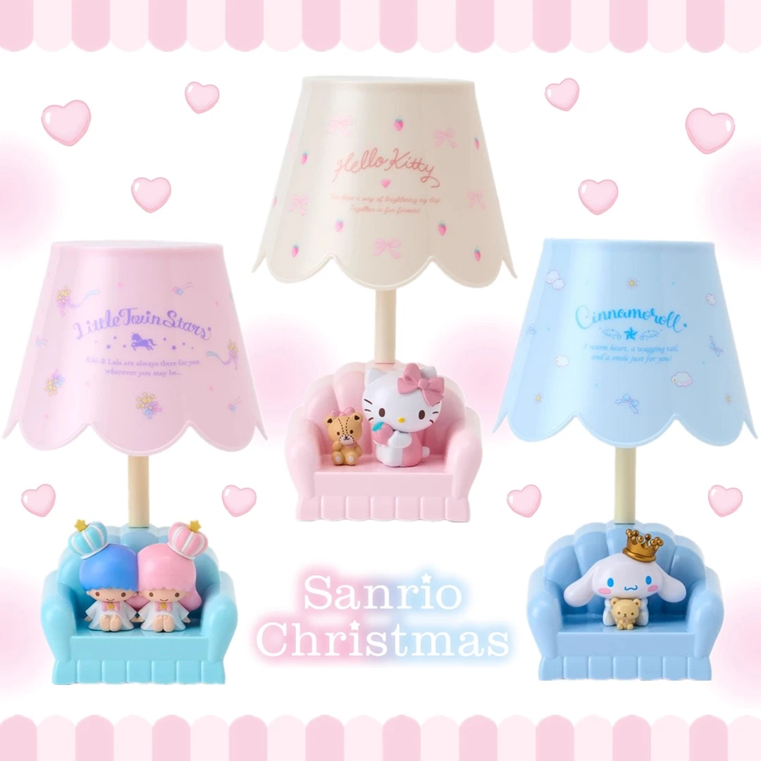 三丽鸥卡通可爱kt小夜灯女生生日礼物创意少女心房间氛围床灯