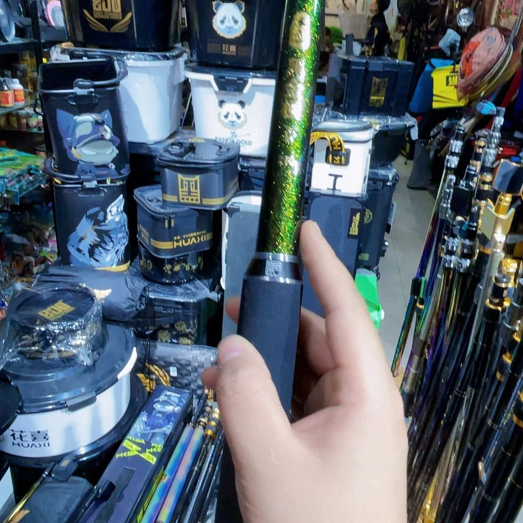 茅草黑金极210抄网杆