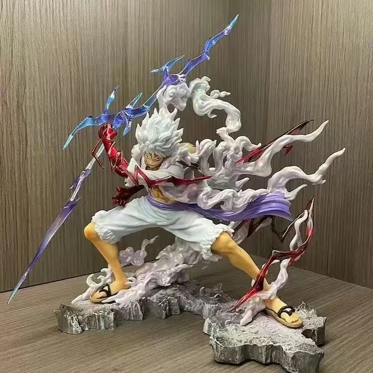 海贼王 闪电尼卡路飞28cm 手办摆件