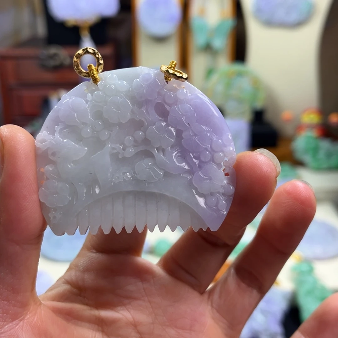 翡翠未镶嵌颈饰天然翡翠