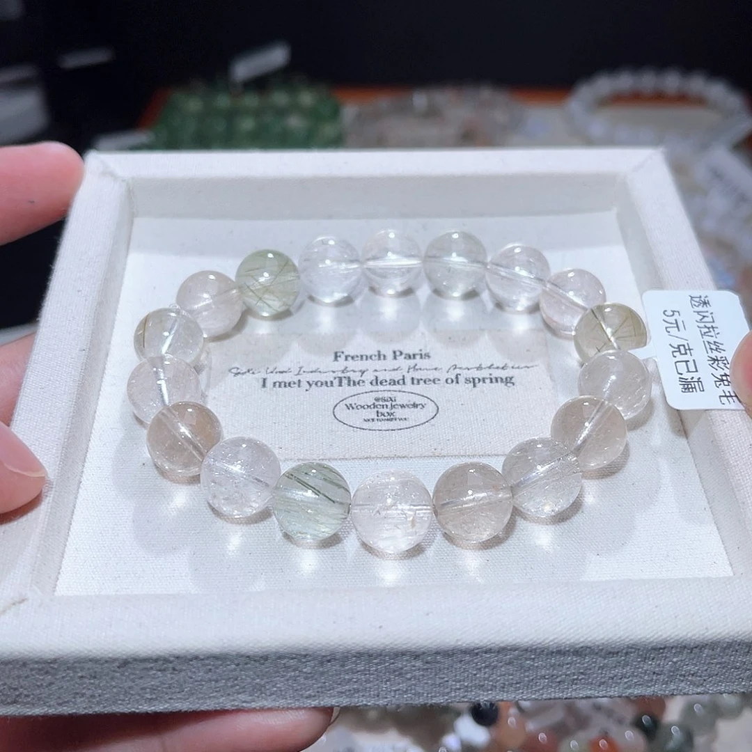 水晶手链未镶嵌310号主图手串  11+