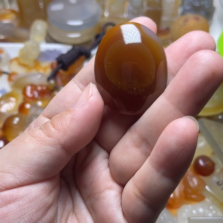 玛瑙/玉髓颈饰未镶嵌静**诗006