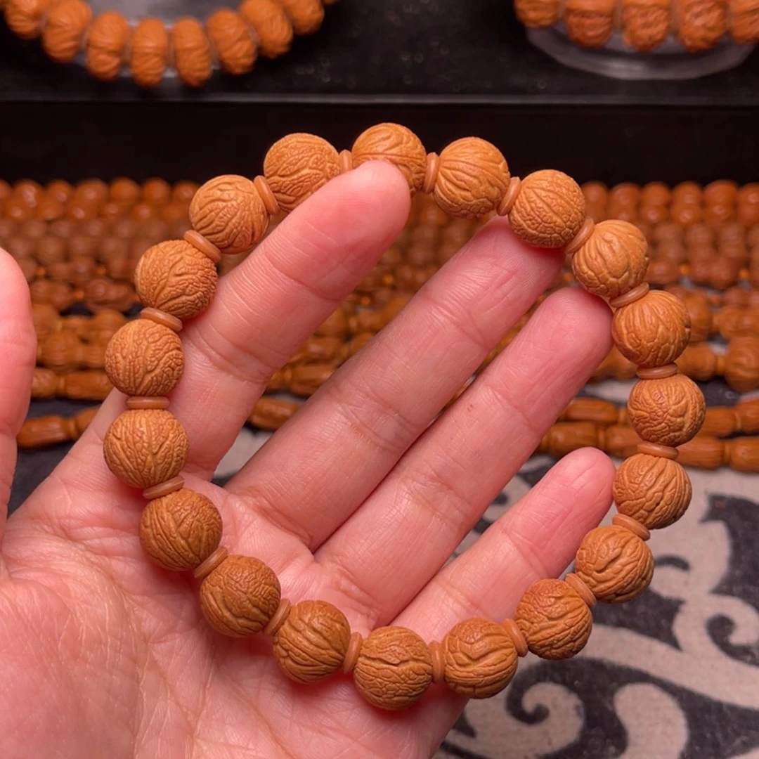 手串桃核龙纹甲骨12