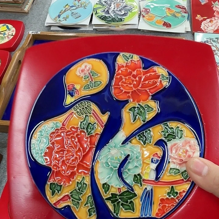 陶瓷板画17/17杯垫