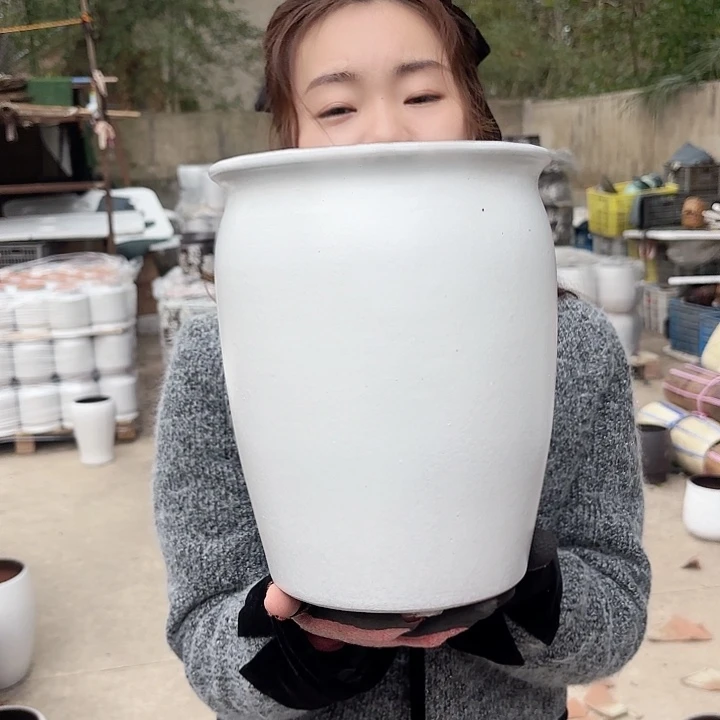 红陶口20高25.5一个白