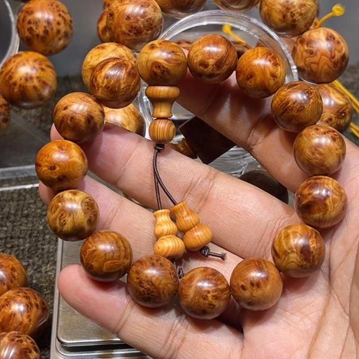 存***店柏木（崖柏）手串/手链1.5入门级瘤疤手串
