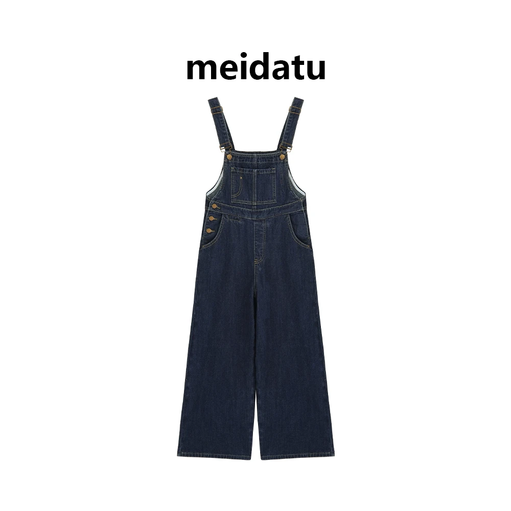 （破价款）早春经典款牛仔背带裤（小个子版）bz582-27