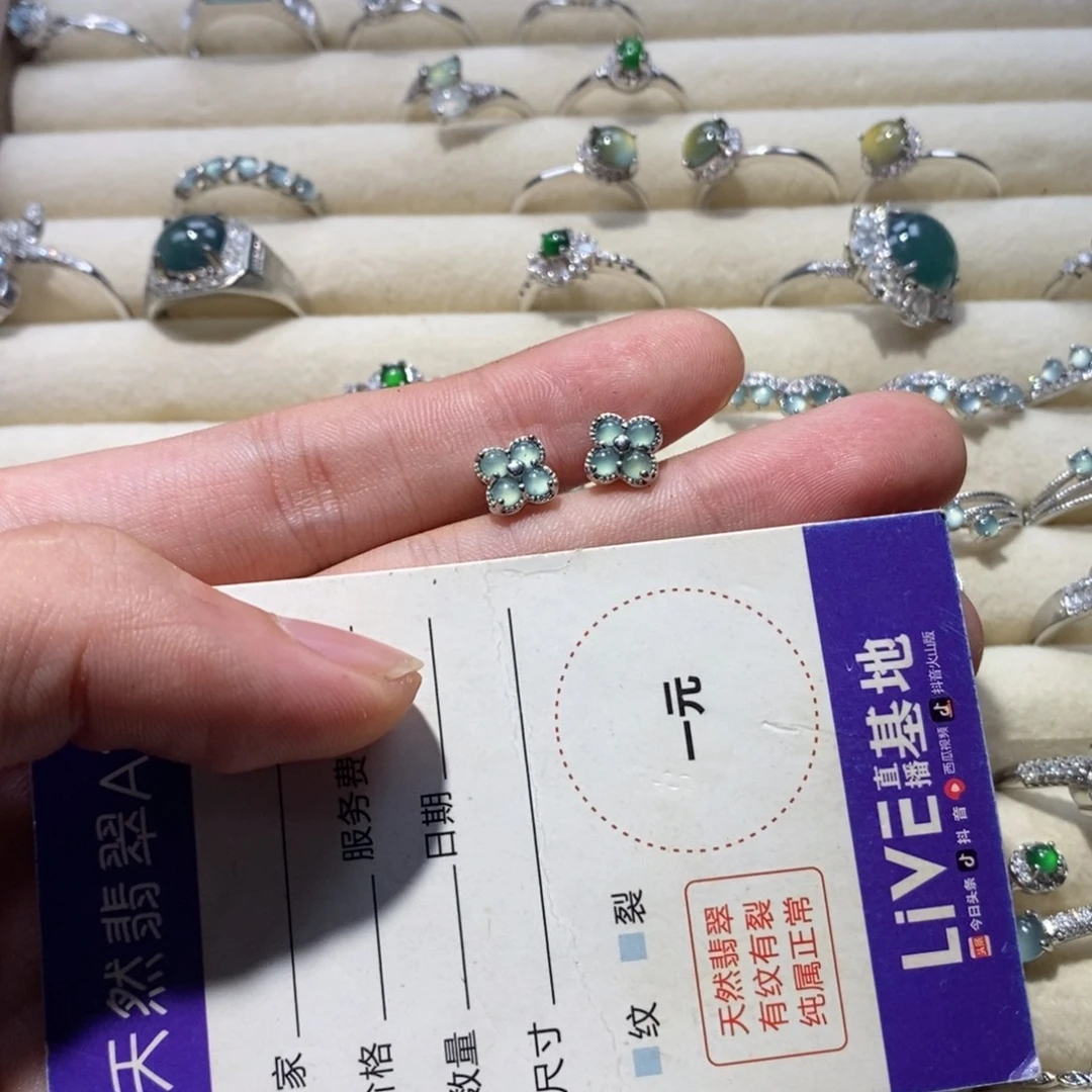 肥****颈饰未镶嵌翡翠翡翠