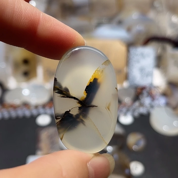 玛瑙/玉髓未镶嵌吊坠(不含链)