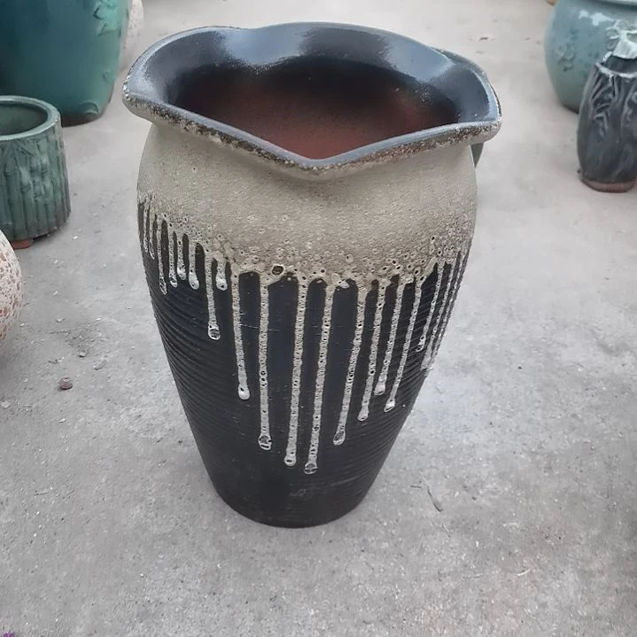 红陶口20高31一个盆