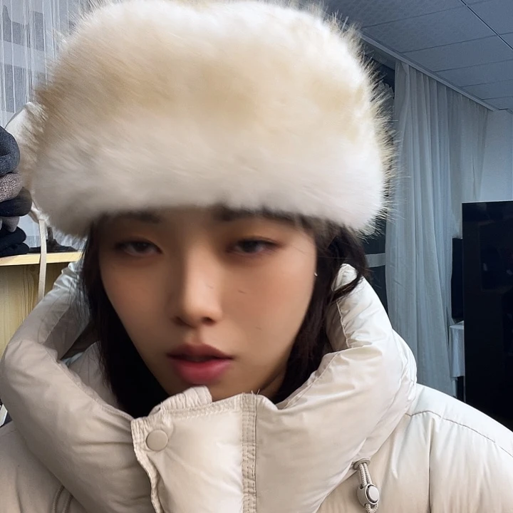 纯棉千金风长毛渔夫帽