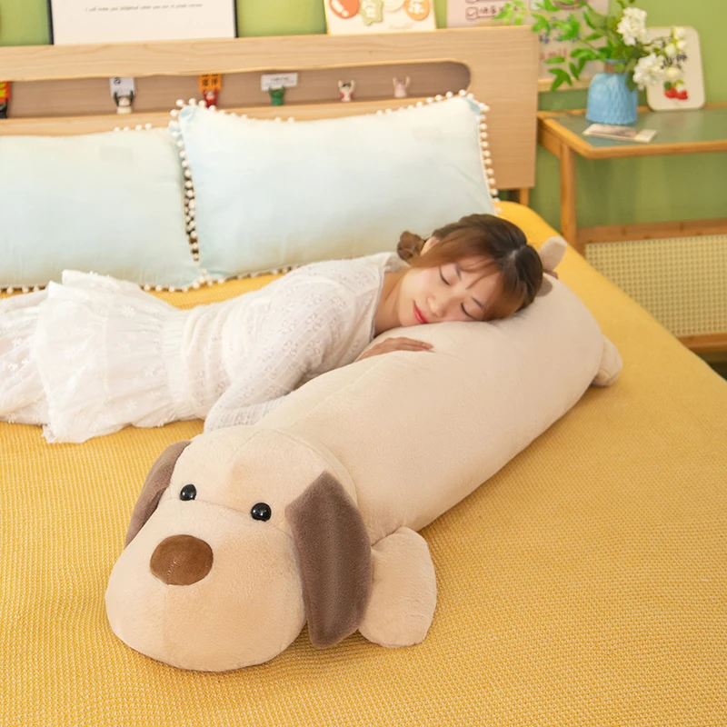可爱趴趴狗毛绒玩具长抱枕孩子床上睡觉娃娃玩偶女孩生日礼物儿童