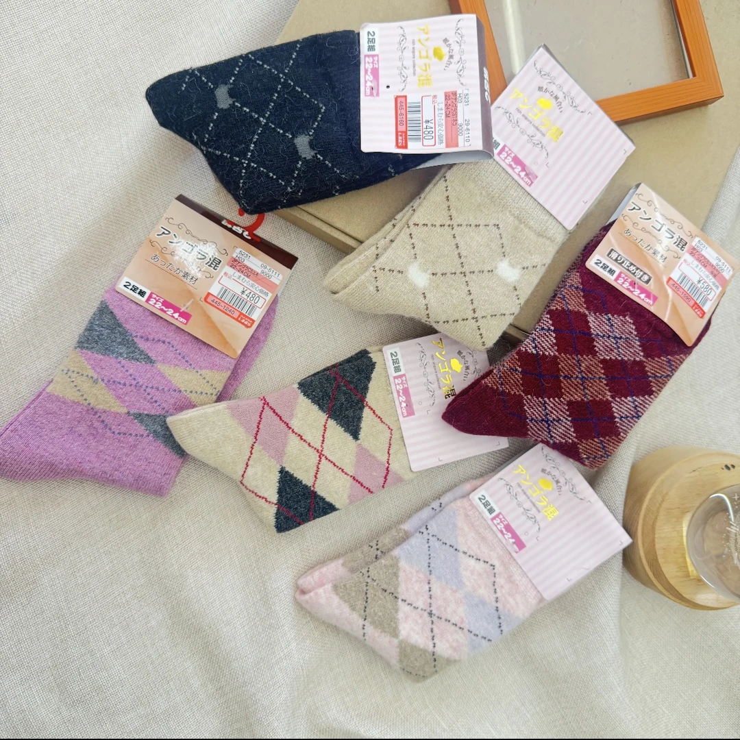 日单 羊毛袜男女保暖袜