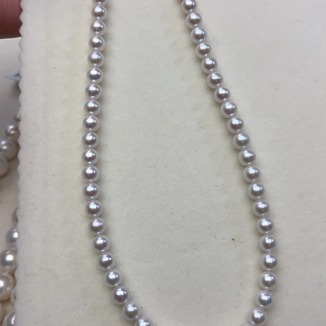 颈饰淡水珍珠银S925镶嵌