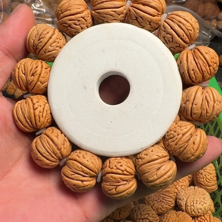 桃核吊坠磨盘桃核手串