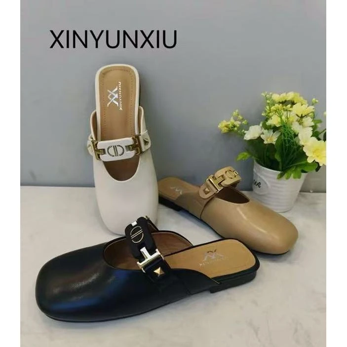 新款气质休闲百搭女单网休闲半托鞋A/XYX/2688-9