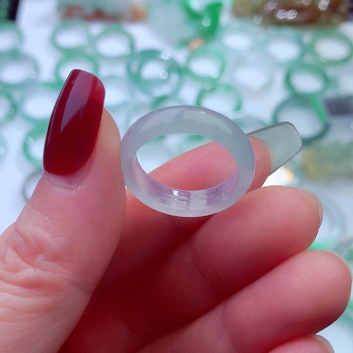 翡翠未镶嵌戒指天然翡翠