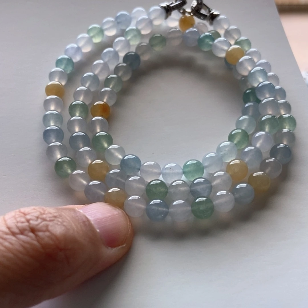 未镶嵌手链翡翠小*