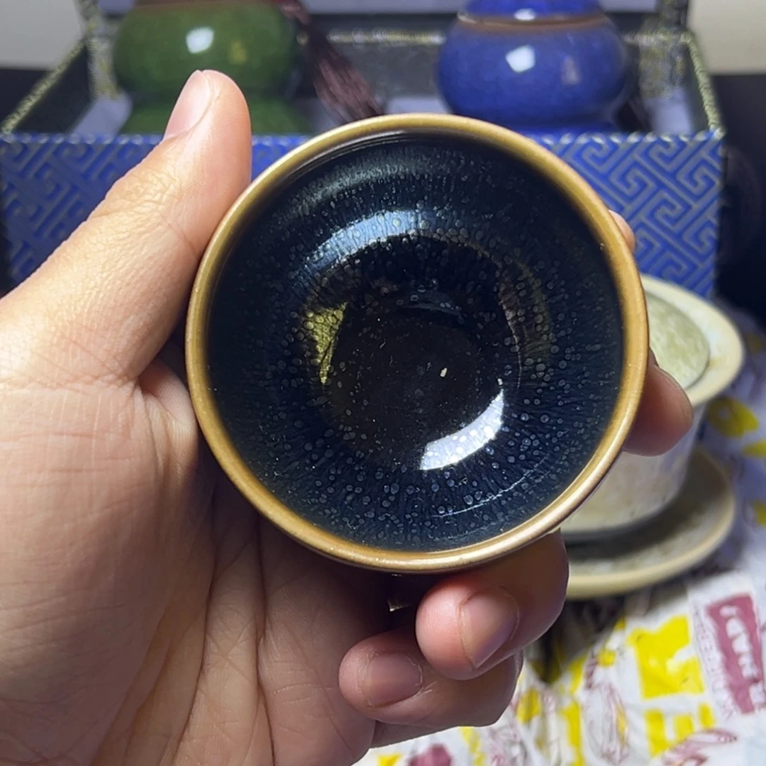 茶盏建阳建盏喝茶主人杯