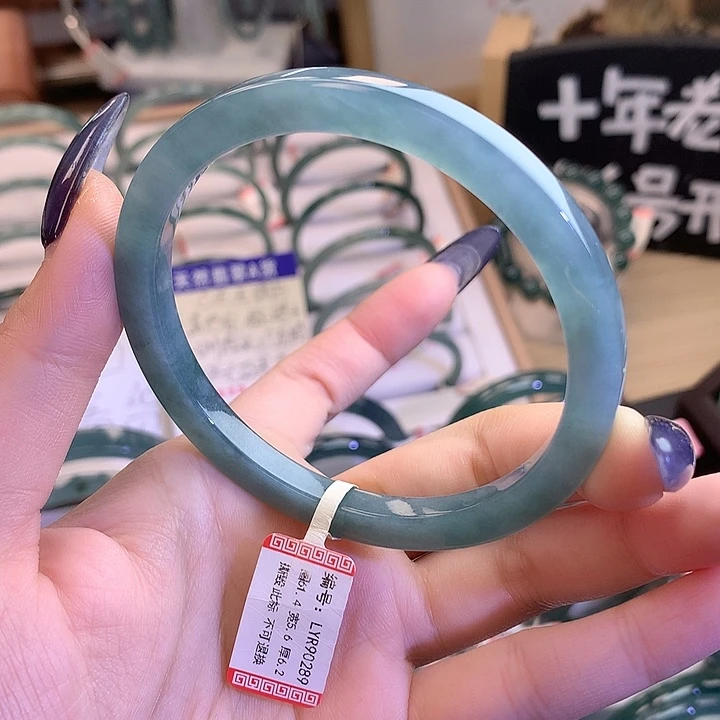 翡翠未镶嵌手镯606162