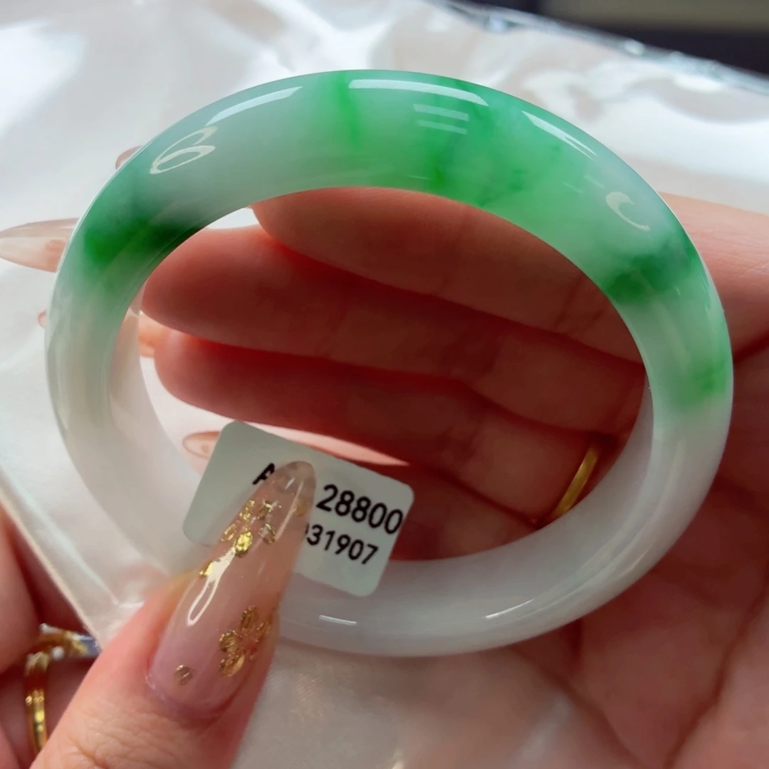 翡翠未镶嵌手镯22（20号）