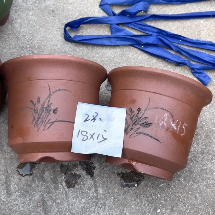 紫砂花盆特价清仓