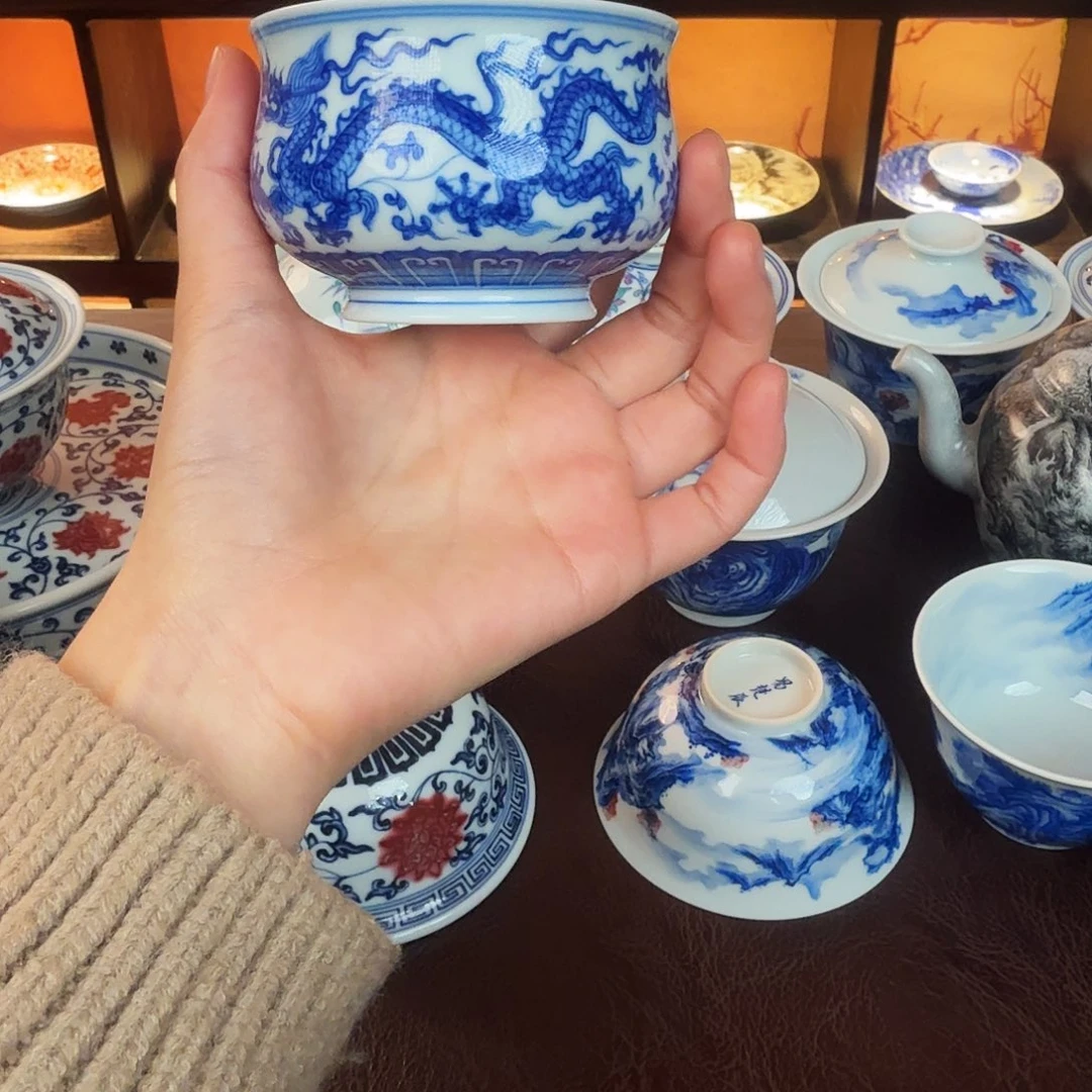 景德镇陶瓷手绘作品