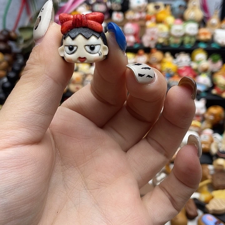 非金属根付娃娃1个