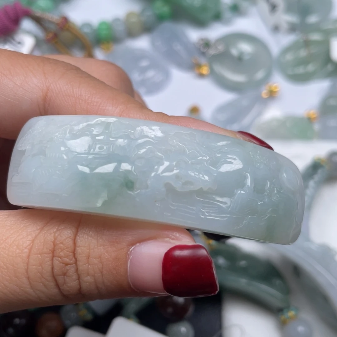 未镶嵌手串翡翠南**扬天然a货缅甸翡翠