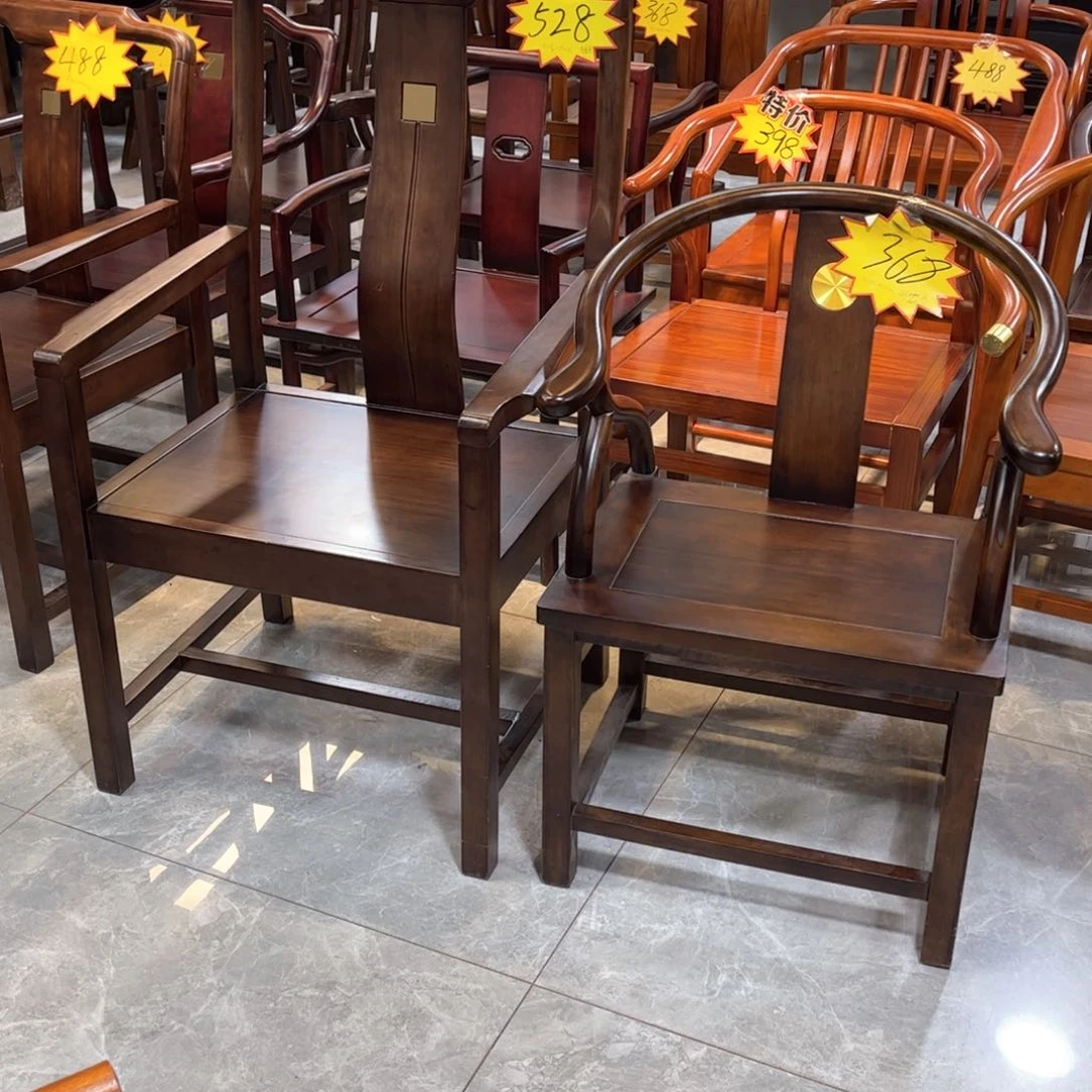 玻璃一个百顺主椅4个圈椅一共5个椅子