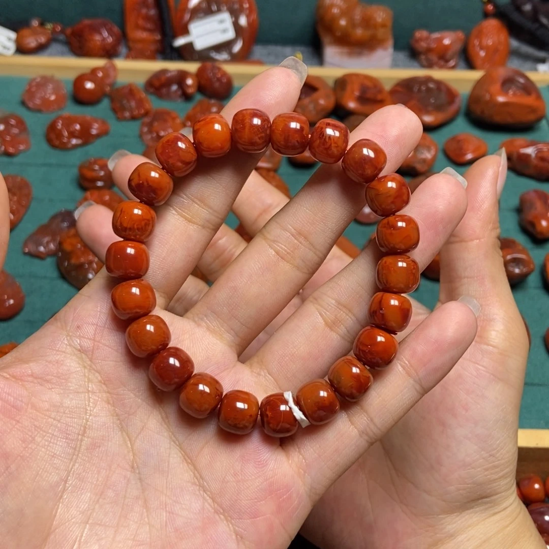 手串未镶嵌南红玛瑙10mm